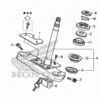 VT750C2S Steering stem (2)
