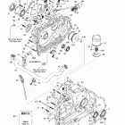 Traxter, 7400/ 7401/7413/7414 Clutch housing and cover