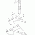 LT-A400F KingQuad 400AS 4x4 Auto Suspension arm