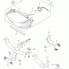 LT-Z250 QuadSport Z250 Rear combination