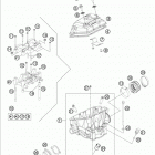 FE 250 ENGINE ГОЛОВКА ЦИЛИНДРА