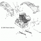 V14BA36/BW36 CROSS ROADS 8-BALL/CROSS ROADS CLASSIC ALL OPTIONS Engine, engine mounting - v14ba36  /  bw36 all options