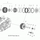 V14BA36/BW36 CROSS ROADS 8-BALL/CROSS ROADS CLASSIC ALL OPTIONS Drive train, clutch - v14ba36  /  bw36 all options