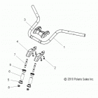 V14BA36/BW36 CROSS ROADS 8-BALL/CROSS ROADS CLASSIC ALL OPTIONS Steering, handlebar mounting - v14ba36  /  bw36 all opti...