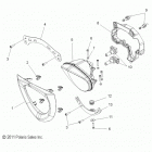 V14DA/DB/DW/TW/ZW36 CROSS COUNTRY/TOURING/15th ANNIVERSARY ALL OPTIONS Electrical, headlight w  /  fairing - v14da  /  db  /  d...