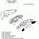 V14DA/DB/DW/TW/ZW36 CROSS COUNTRY/TOURING/15th ANNIVERSARY ALL OPTIONS Body, dash and fairing - v14da  /  db  /  dw  /  tw  /  ...
