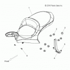 V14DA/DB/DW/TW/ZW36 CROSS COUNTRY/TOURING/15th ANNIVERSARY ALL OPTIONS Body, seat - v14da  /  db  /  dw  /  tw  /  zw36 all opt...