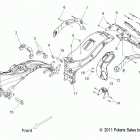 V14DA/DB/DW/TW/ZW36 CROSS COUNTRY/TOURING/15th ANNIVERSARY ALL OPTIONS Chassis, frame asm. - v14da  /  db  /  dw  /  tw  /  zw3...