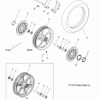 V14DA/DB/DW/TW/ZW36 CROSS COUNTRY/TOURING/15th ANNIVERSARY ALL OPTIONS Wheels, front - v14da  /  db  /  dw  /  tw  /  zw36 all ...