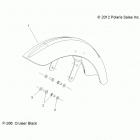 V14GA36NA/NAA/NAC/EA VEGAS 8-BALL Body, fender, front - v14ga36na  /  naa  /  nac  /  ea