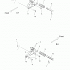 V14HA36/HS36 HAMMER 8 BALL/S INTL/S LE INTL Chassis, footpegs - v14ha36  /  hs36