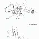 V14HA36/HS36 HAMMER 8 BALL/S INTL/S LE INTL Engine, side covers - v14ha36  /  hs36