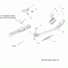 V14HA36/HS36 HAMMER 8 BALL/S INTL/S LE INTL Chassis, side stand - v14ha36  /  hs36 all options