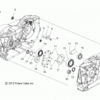 V14RB36 BOARDWALK ALL OPTIONS Engine, crankcase bearings - v14rb36 all options