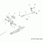 V14RB36 BOARDWALK ALL OPTIONS Drive train, shift linkage - v14rb36 all options