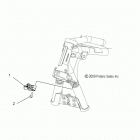 V14RB36 BOARDWALK ALL OPTIONS Steering, fork lock, intl - v14rb36 all options