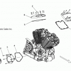 V14SW36 VISION ALL OPTIONS Engine, cam and valve covers - v14sw36 all options