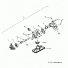 V14SW36 VISION ALL OPTIONS Engine, oil pump asm. - v14sw36 all options