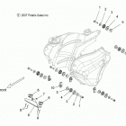 V14SW36 VISION ALL OPTIONS Fuel system, fuel tank mounting - v14sw36 all options
