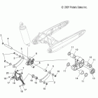 V14WB36 HIGHBALL ALL OPTIONS Suspension, rear asm. - v14wb36 all options