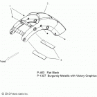 V13BW36/EW36 CROSS ROADS CLASSIC/HARD-BALL ALL OPTIONS Body, fender, rear - v13bw36  /  ew36 all options