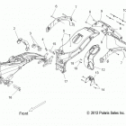 V13BW36/EW36 CROSS ROADS CLASSIC/HARD-BALL ALL OPTIONS Chassis, frame asm. - v13bw36  /  ew36 all options
