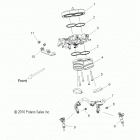 V13BW36/EW36 CROSS ROADS CLASSIC/HARD-BALL ALL OPTIONS Engine, throttle body asm. - v13bw36  /  ew36 all option...
