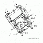 V13DW36/TW/KW/ZW CROSS COUNTRY/TOURING ALL OPTIONS Body, fairing, front support asm. - v13dw36  /  tw  /  k...
