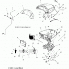 V13DW36/TW/KW/ZW CROSS COUNTRY/TOURING ALL OPTIONS Body, trunk asm. (accessory) - v13dw36  /  tw  /  kw  / ...
