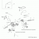 V13DW36/TW/KW/ZW CROSS COUNTRY/TOURING ALL OPTIONS Steering, handlebar asm. and controls - v13dw36  /  tw  ...