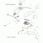V13GA36 VEGAS 8-BALL ALL OPTIONS Body, fuel tank asm. - v13ga36ea  /  na  /  naa  /  nac