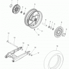 V13GA36 VEGAS 8-BALL ALL OPTIONS Wheels, rear - v13ga36ea  /  na  /  naa  /  nacs