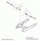V13HA36/HS36 HAMMER 8 BALL/S INTL Chassis, footpegs, passenger - v13ha36  /  hs36