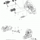 V13MB36 JUDGE ALL OPTIONS Drive train, shift forks and drum - v13mb36 all options
