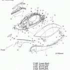 V13SW36/AW36 VISION/ANESS ALL OPTIONS Body, saddlebag asm. - v13sw36  /  aw36 all options