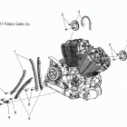 V13SW36/AW36 VISION/ANESS ALL OPTIONS Engine, camchain - v13sw36  /  aw36 all options