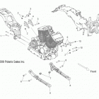 V13SW36/AW36 VISION/ANESS ALL OPTIONS Engine, engine mounting - v13sw36  /  aw36 all options