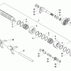 ATV 500 XT Вилки переключения передач