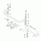 TRV 700 XT Swaybar assembly