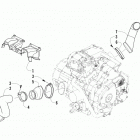 XC 450 Case  /  belt cooling assembly