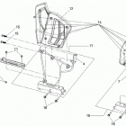 DS 250 NA, EUR & INT 09- front bumper and footrests europe