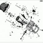 Outlander 400 EFI, STD, XT Головка цилиндров