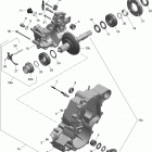 Outlander MAX 500EFI STD, DPS & XT Выходной вал редуктора