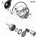 Outlander MAX 650EFI STD, DPS, X, XT-P Генератор и стартер