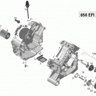 Outlander MAX 650EFI STD, DPS, X, XT-P Масляная система