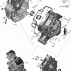Outlander MAX 800R EFI, DPS, XT & XT-P Картер