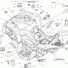 Renegade 1000 EFI STD, XXC Наклейки