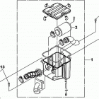 DS 250 NA, CE & INT 01- air cleaner