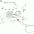 DS 90 X 05- cvt cover and kick stater
