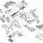 Outlander 800R EFI, STD, DPS, XT & XT-P Корпус и аксессуары